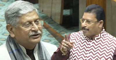 ललन सिंह और आरजेडी सांसद अभय सिंह.