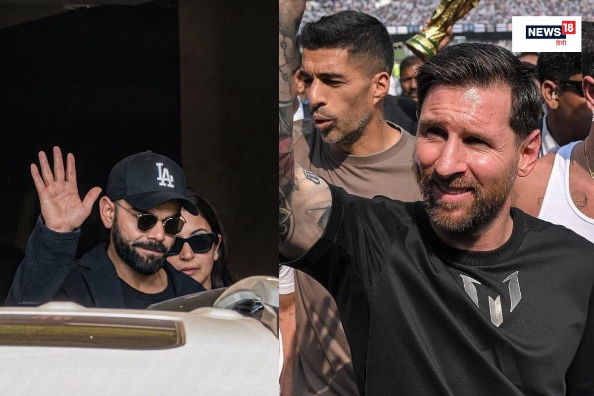 क्या मेसी से मिलने लंदन से वापस लौटे हैं विराट? मुंबई एयरपोर्ट पर हुए स्पॉट