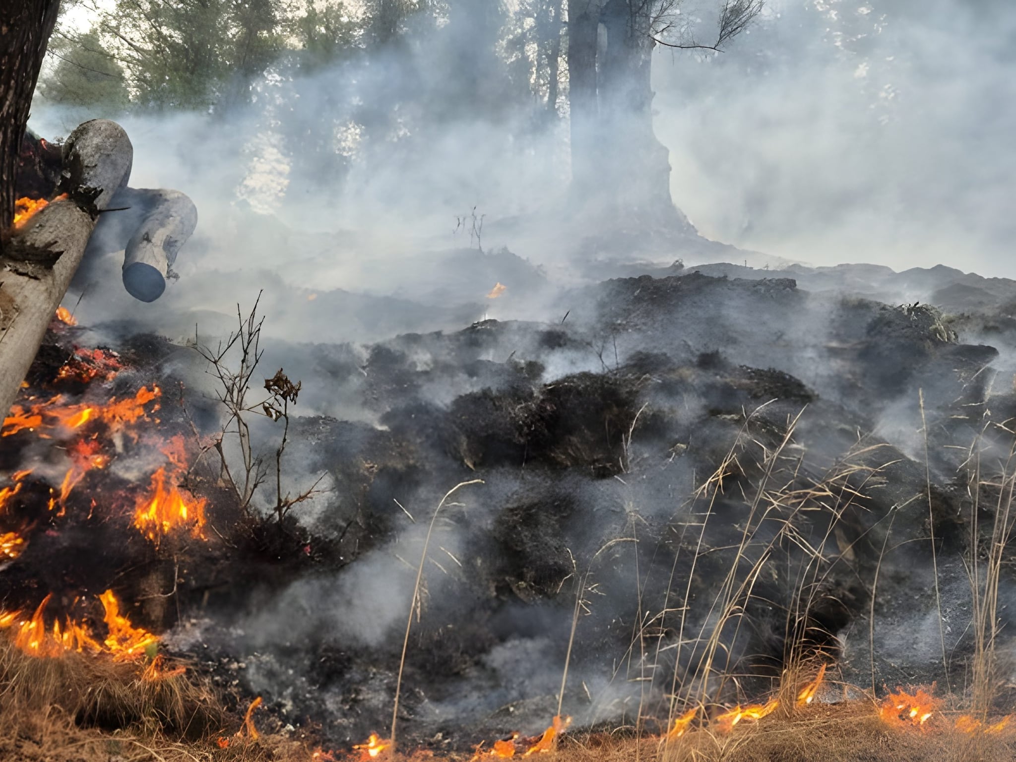 पाकिस्तान की नई चाल LoC पर जंगल में आग लगाकर कर रहा लैंडमाइन ब्लास्ट