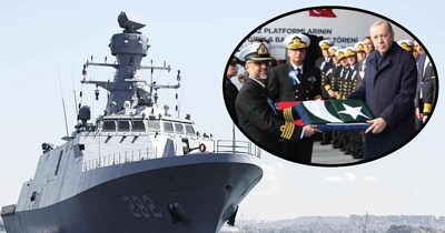 पाकिस्‍तान को दूसरा MILGEM शिप तुर्की से मिली. 