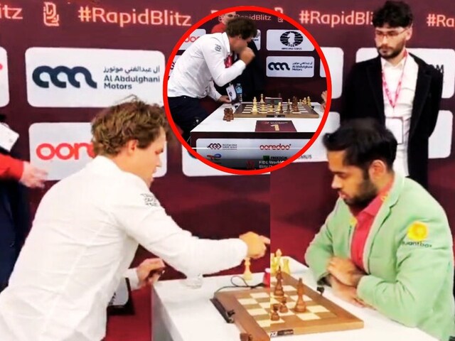 भारतीय से हारने के बाद विश्व चैंपियन मैग्नस कार्लसन की गिरी हुई हरकत