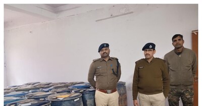 पुलिस ने बरामद किए 9600 लीटर नकली ईंधन