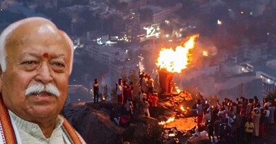 तिरुपरनकुंद्रम मंदिर विवाद में मोहन भागवत भी कूद पड़े हैं.