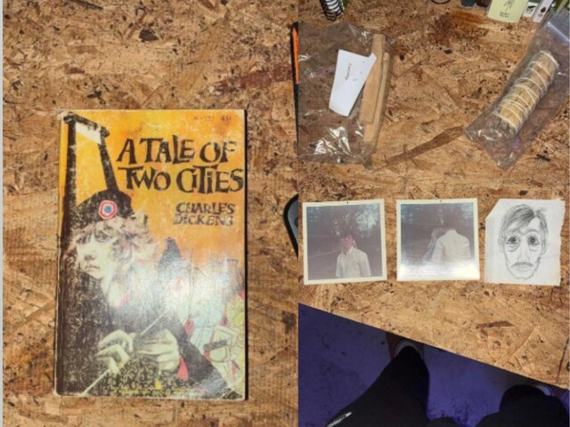 An 'unknown guest' came home with an old book, the real horror movie started....