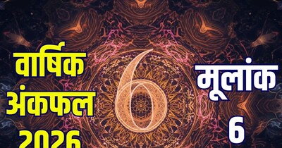 मूलांक 6 का वार्षिक अंक ज्योतिष 2026.