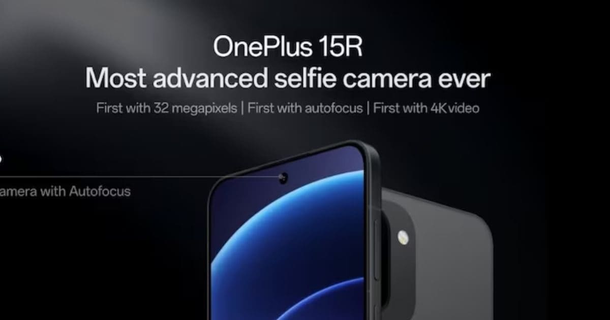Tach – OnePlus 15R coming with most advanced selfie camera ever on 17 december know 32MP front camera- सेल्फी लवर्स के लिए खुशखबरी, OnePlus 15R देगा 32MP वाला 4K फ्रंट कैमरा, आ रहा है 17 दिसंबर को