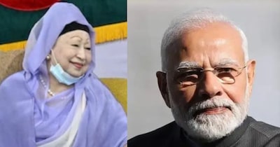 खाल‍िदा ज‍िया की सेहत पर पीएम मोदी ने क‍िया ट्वीट.