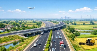 747 KM लंबे पानीपत-गोरखपुर एक्सप्रेसवे से पूर्वांचल को मिलेगा विकास बूस्ट, गांवों की बढ़ेगी कीमत. (Image:AI)