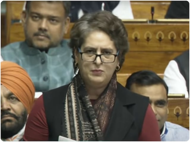 वंदे मातरम पर बहस कराना महापाप, प्रियंका ने राष्ट्रगीत को बताया भारत की आत्मा