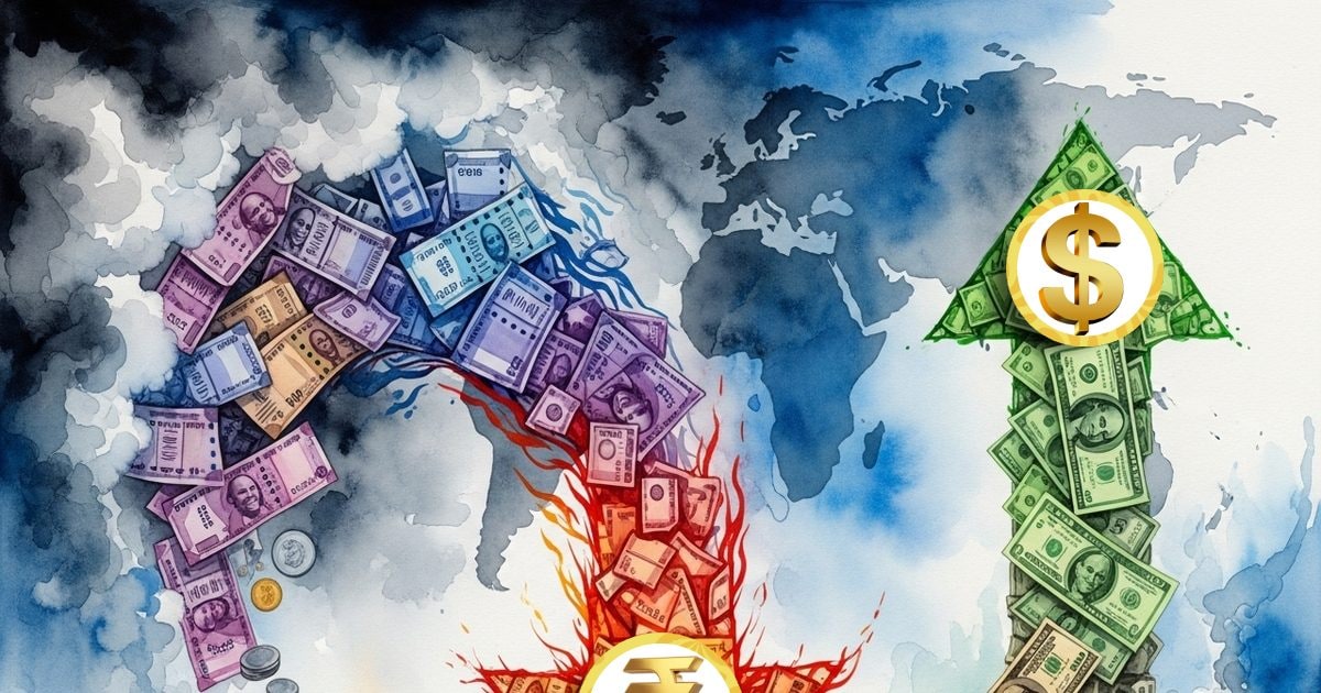 अंग्रेजों के जमाने में डॉलर से 10 गुना मजबूत था रुपया, फिर देश आजाद हुआ और युद्ध, महंगाई, व्‍यापार घाटे ने तोड़ दी कमर