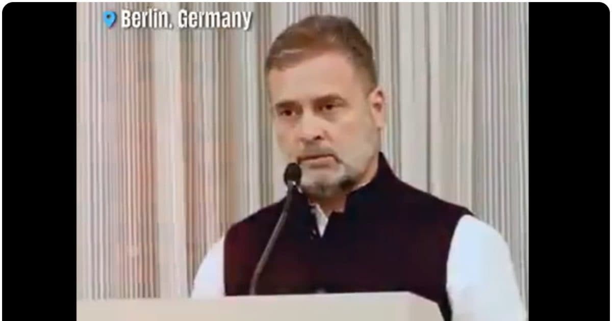 लोकतंत्र सिर्फ सरकार का एक सिस्टम नहीं बल्कि.. जर्मन थिंक टैंक से राहुल गांधी