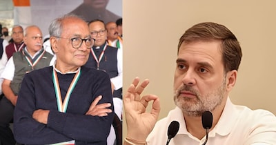 दिग्विजय सिंह ने सोशल मीडिया पर एक तस्वीर शेयर कर सबको हैरान कर दिया. 