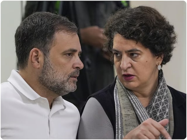 राहुल गांधी vs प्रियंका गांधी.. दो हिस्सों में बंट गई कांग्रेस, बीजेपी ने घेरा