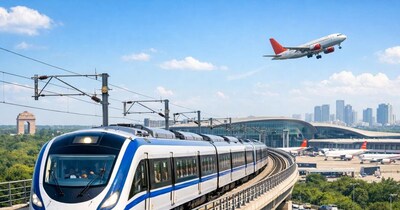 नई रैपिड रेल से गुरुग्राम से नोएडा तक का सफर होगा तेज.(Image:AI) 