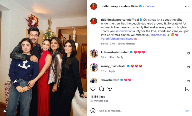 Ridhima post