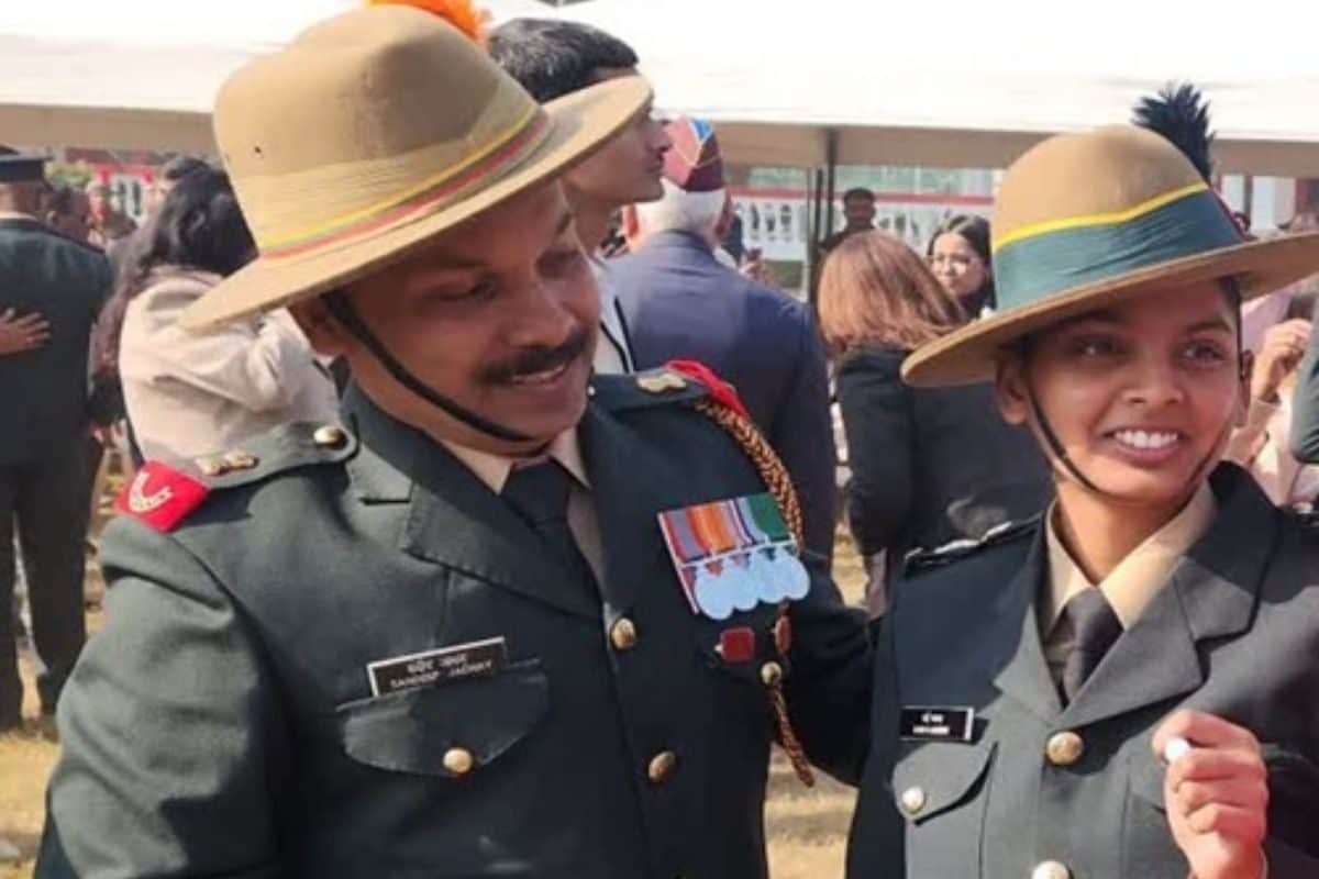 टूट गया 93 सालों का रिकॉर्ड पहली महिला लेफ्टिनेंट बनीं साई जाधव पिता भी मेजर