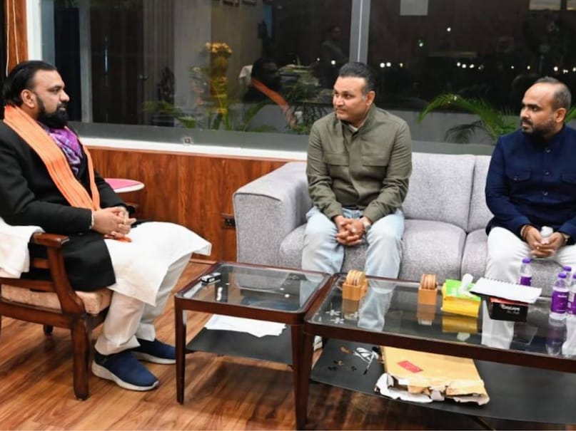 Bihar Cricket News, Virender Sehwag Bihar, Samrat Choudhary News, Bihar Government Cricket Plan, Bihar Sports News, Bihar Cricket Infrastructure, Cricket Academy in Bihar,News18 Hindi Bihar, Bihar Players Good News