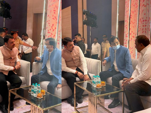 उधर भिड़े शिवसेना-BJP कार्यकर्ता, इधर CM फडणवीस से मिले संजय राउत, क्या है वजह