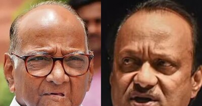 शरद पवार और अज‍ित पवार के साथ आने की अटकलें चल रही हैं. बस ऐलान होना बाकी है.