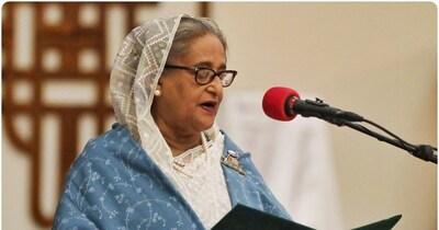 शेख हसीना ने मोहम्मद यूनुस पर निशाना साधा. (फाइल फोटो)