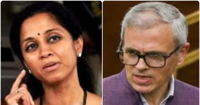 उमर अब्दुल्ला और सुप्रिया सुले के बयान से कांग्रेस को बड़ा झटका लगा है. (फाइल फोटो)