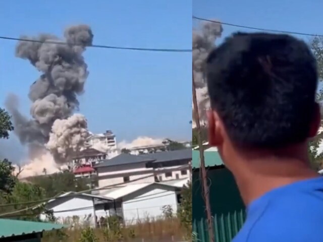Thailand blows up Cambodia's casino with F-16, horrifying video of destruction revealed