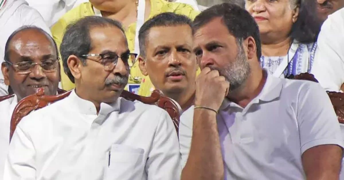 'कांग्रेस बस टूरिस्ट' महाराष्ट्र में मिली हार, उद्धव की सेना ने राहुल को घेरा