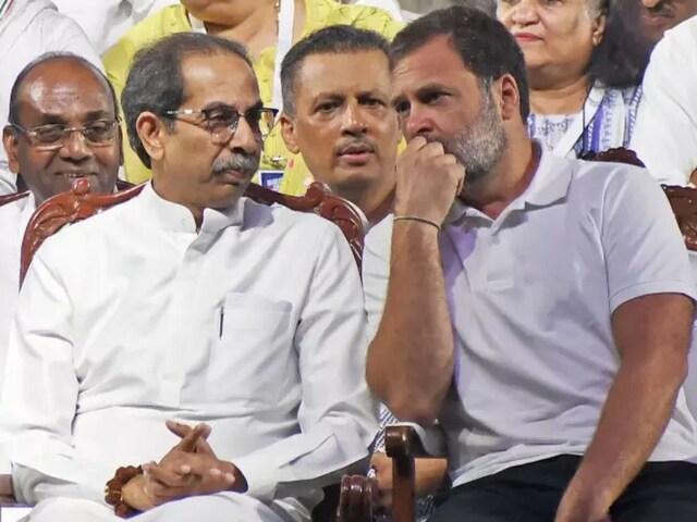 'कांग्रेस बस टूरिस्ट' महाराष्ट्र में मिली हार, उद्धव की सेना ने राहुल को घेरा