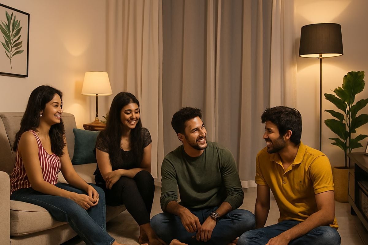 घर पर आईं 2 लड़कियां रातभर खूब की पार्टी सोसाइटी वालों को लगी भनक तो