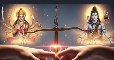 Tula Rashifal Dec 15: Financial loss, injury fear; love thrives. Maa Durga & Bhole guide.