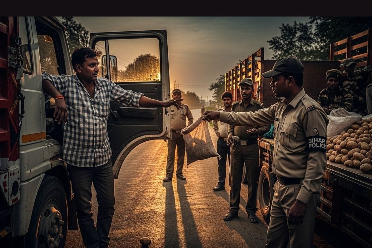 रिश्वत में ट्रक ड्राइवर से मांगी आलू, चली गई 11 होमगार्ड की नौकरी, जानें नवादा के रजौली चेकपोस्ट की पूरी घटना