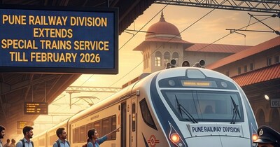 Pune Railway Extends Special Train Services Until 2026 for Passenger Convenience