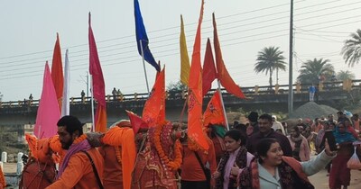 Deoghar Priests Complete 1700 km Gaumukh-Baidyanath Pilgrimage for World Welfare