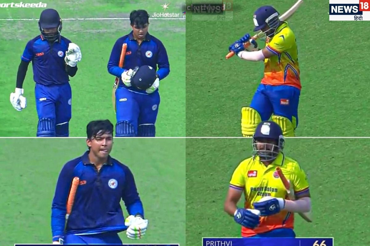 वैभव का शतक फिर भी आखिरी ओवर में हार गई टीम, पृश्वी की तूफानी फिफ्टी पड़ी भारी