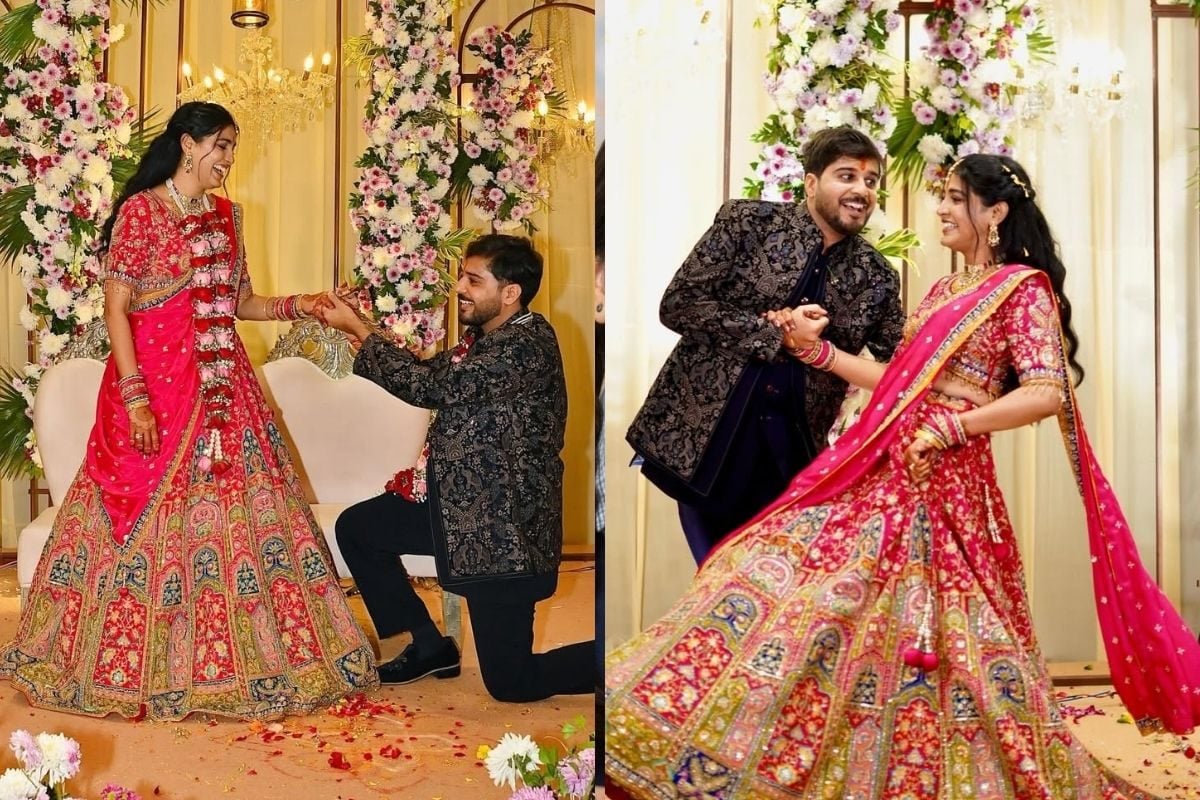 वायरल हुई IIT से पढ़े IAS की फोटो घुटने पर बैठ खूबसूरत IRS को पहनाई अंगूठी