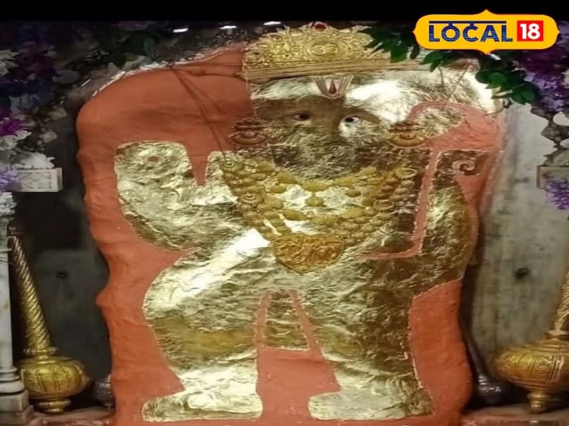 Local 18, Dausa News, Rajasthan News, Mehandipur Balaji, 5 hanuman mandir in dausa, Hanuman mandir in dausa, famous hanuman mandir, लोकल18, दौसा समाचार, राजस्थान समाचार, मेहंदीपुर बालाजी, दौसा में 5 हनुमान मंदिर, दौसा में हनुमान मंदिर, प्रसिद्ध हनुमान मंदिर