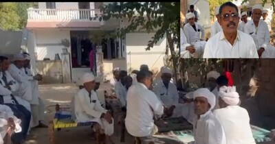 जालोर में सुंधा माता पट्टी के आंजना चौधरी समाज ने मोबाइल बैन का फैसला लिया वापस