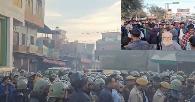 जयपुर जिले के चौमूं कस्बे में फिर बिगड़े हलात