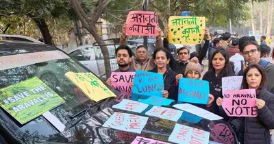 अरावली संरक्षण को लेकरअलवर में कांग्रेस का जनचेतना पैदल मार्च आज