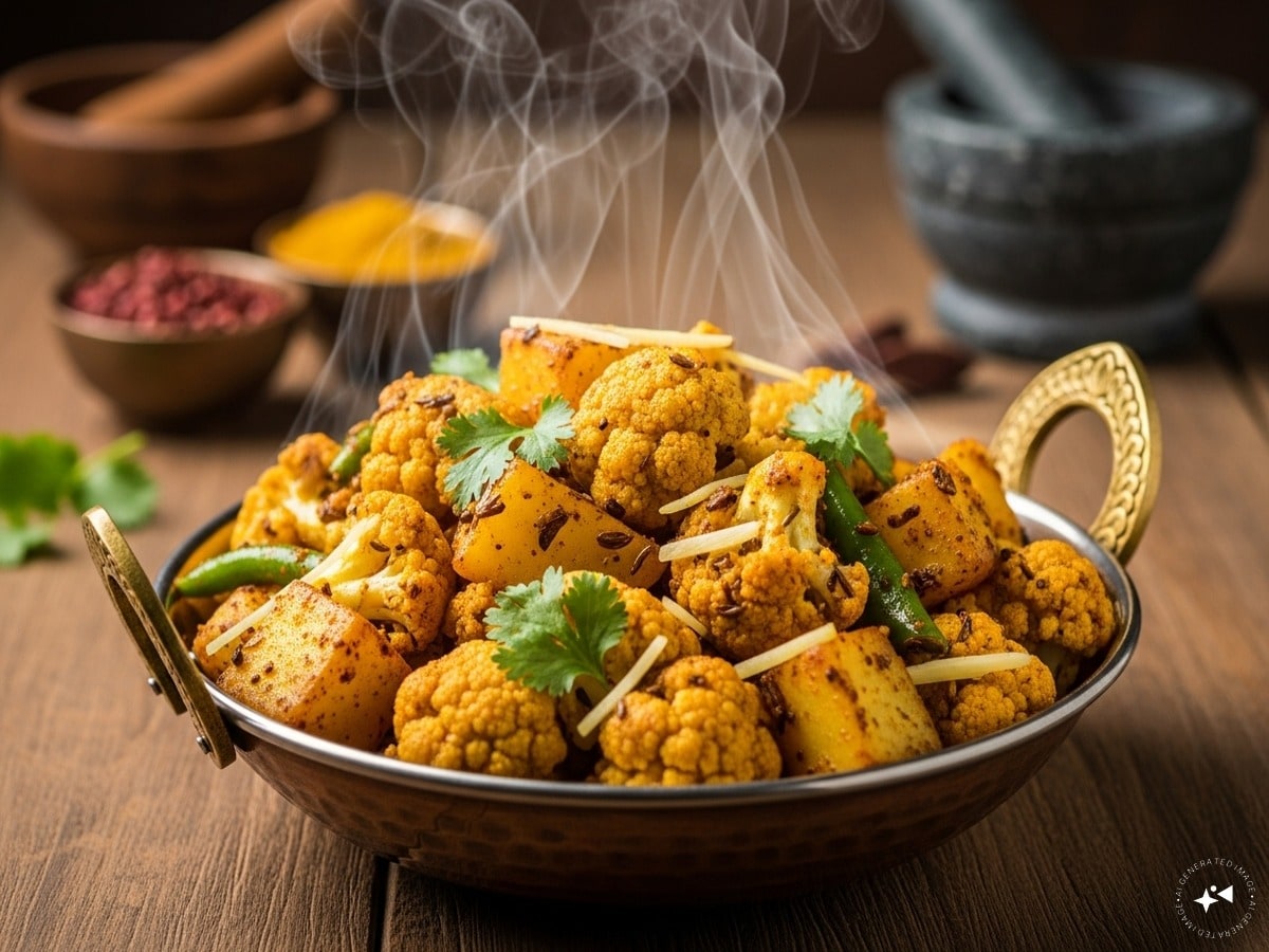 Achaari Aloo Gobhi (Recipe In Hindi)