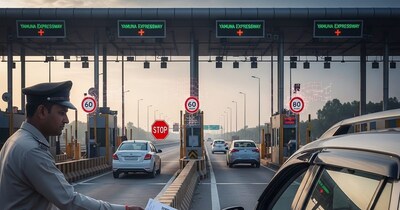 Yamuna Expressway Cracks Down: Challans at Toll, New Speed Limits After Deadly Accidents