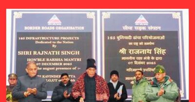 Rajnath Singh Dedicates Record 125 BRO Projects, Boosts Border Infrastructure