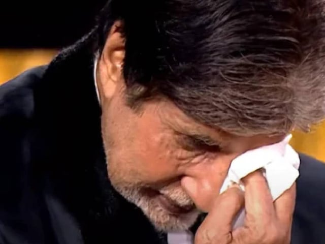 Amitabh Bachchan cried on the sets of Kaun Banega Crorepati, remembered Dharmendra
