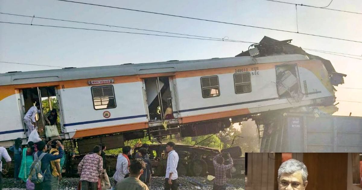 एक्‍सीडेंट को लेकर रेल मंत्री ने संसद में पेश किए आंकड़े, आप भी करेंगे तारीफ