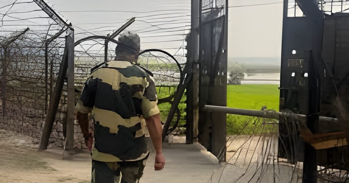 बांग्लादेश सीमा पर अचानक दिखी हलचल, खतरे में पड़ गई बीएसएफ जवान की जान