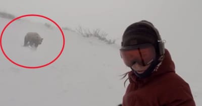 स्नो बोर्डिंग करते हुए गुनगुना रही थी गाना (इमेज- सोशल मीडिया)