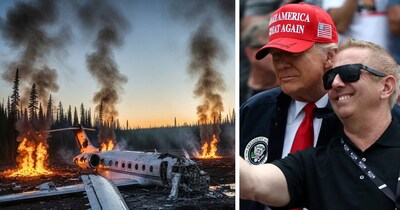 अमेरिका के नॉर्थ कैरोलिना में प्लेन हादसा. ट्रंप के साथ ग्रेग बिफल.