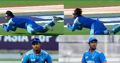 रिकॉर्डतोड़ पारी खेलने के बाद वैभव सूर्यवंशी ने पकड़ा असधारण कैच