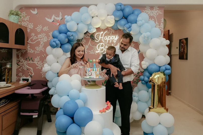 devoleen son joy birthday devoleen son joy birthday