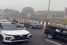 किसान नेता का हाईवे पर कारनामा, स्टंटबाजी से यातायात बाधित, वीडियो वायरल